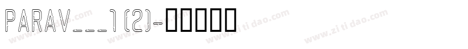 PARAV___1 (2)字体转换